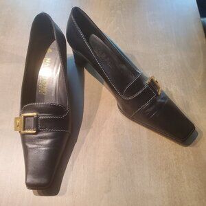Genuine leather loafers, size 41 (U. S. 11)